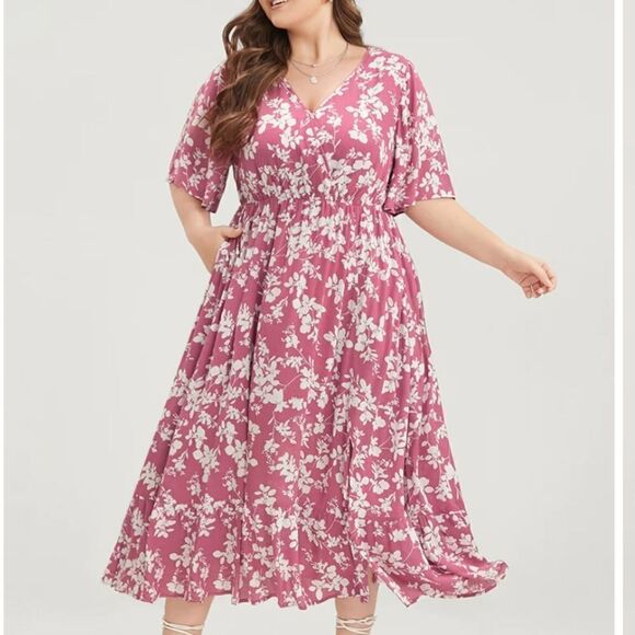 NWT BloomChic floral dress 26/4X - Picture 1 of 10
